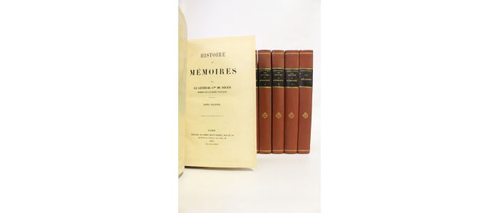 SEGUR : Histoire et mémoires par le général comte de Ségur - Prima edizione - Edition-Originale.com