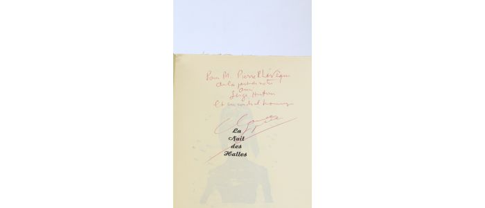 SEIGNOLLE : La nuit des Halles - Libro autografato, Prima edizione - Edition-Originale.com