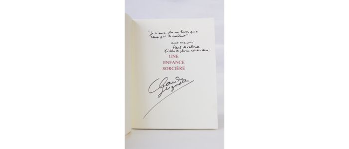 SEIGNOLLE : Une enfance sorcière - Signed book, First edition - Edition-Originale.com
