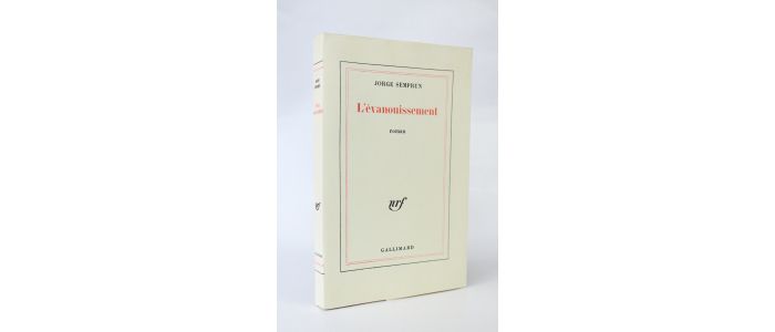 SEMPRUN : L'évanouissement - Edition Originale - Edition-Originale.com