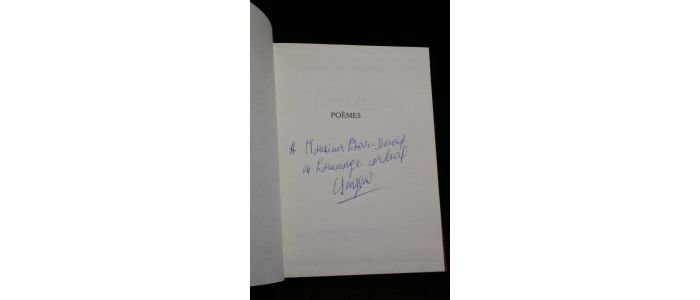 SENGHOR : Poèmes - Autographe - Edition-Originale.com