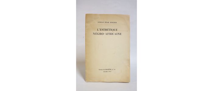 SENGHOR : L'esthétique négro-africaine - In Diogène N°16 - Edition Originale - Edition-Originale.com