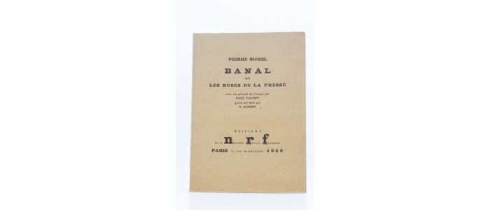 SICHEL : Banal ou les ruses de la presse - Prima edizione - Edition-Originale.com
