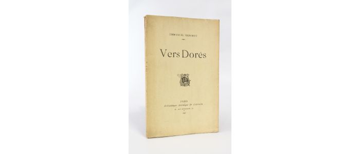 SIGNORET : Vers dorés - First edition - Edition-Originale.com