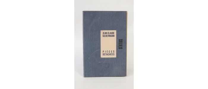 SILBERMANN : Pièces détachées - Prima edizione - Edition-Originale.com