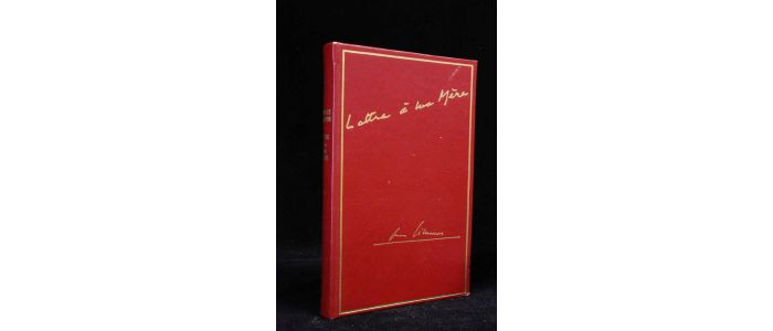 SIMENON : Lettre à ma mère - First edition - Edition-Originale.com