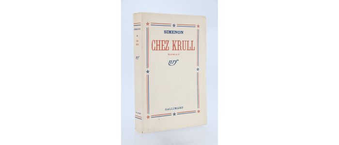 SIMENON : Chez Krull - Prima edizione - Edition-Originale.com