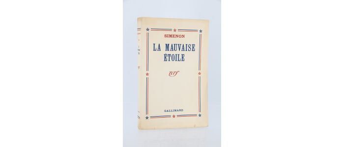 SIMENON : La mauvaise étoile - First edition - Edition-Originale.com