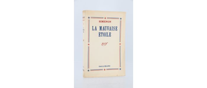 SIMENON : La mauvaise étoile - Prima edizione - Edition-Originale.com