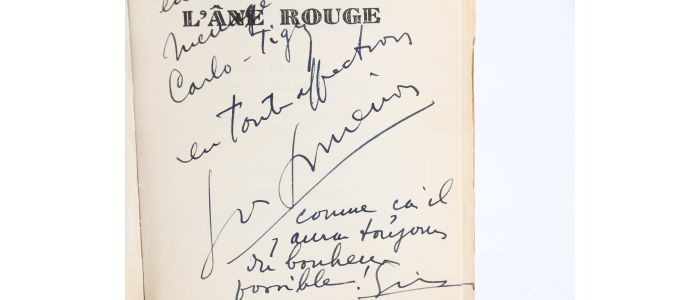 SIMENON : L'âne rouge - Libro autografato, Prima edizione - Edition-Originale.com