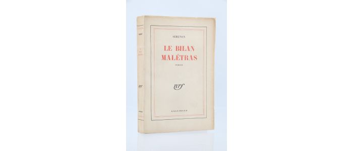 SIMENON : Le bilan Malétras - Erste Ausgabe - Edition-Originale.com