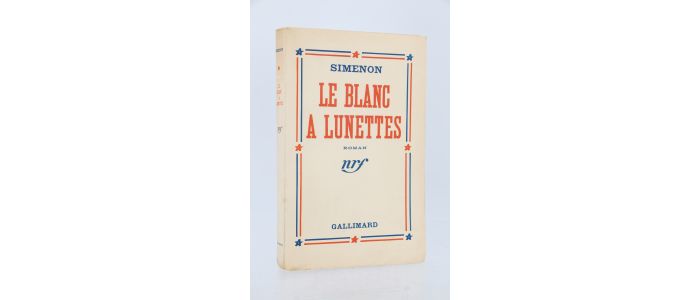 SIMENON : Le blanc à lunettes - Edition Originale - Edition-Originale.com