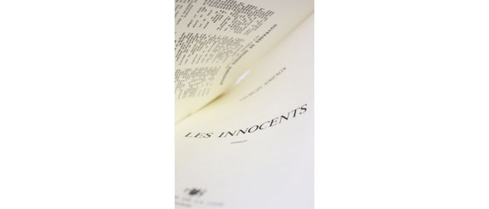 SIMENON : Les innocents - Erste Ausgabe - Edition-Originale.com