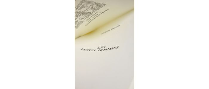 SIMENON : Les petits hommes - Prima edizione - Edition-Originale.com