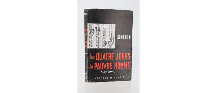 SIMENON : Les quatre jours du pauvre homme - Prima edizione - Edition-Originale.com
