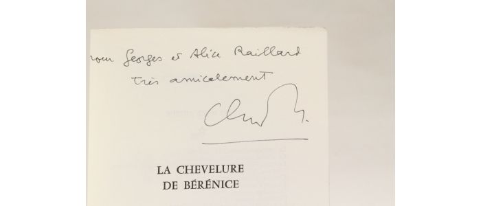 SIMON : La chevelure de Bérénice - Libro autografato - Edition-Originale.com