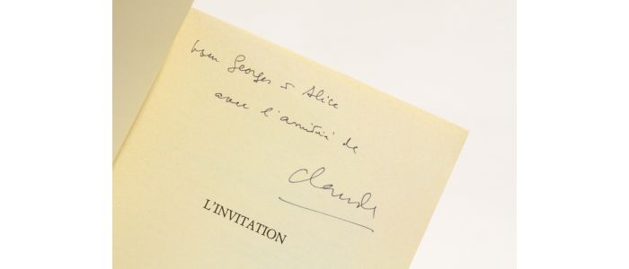 SIMON : L'invitation - Libro autografato, Prima edizione - Edition-Originale.com