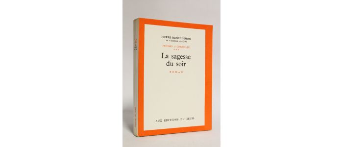 SIMON : La sagesse du soir - Erste Ausgabe - Edition-Originale.com