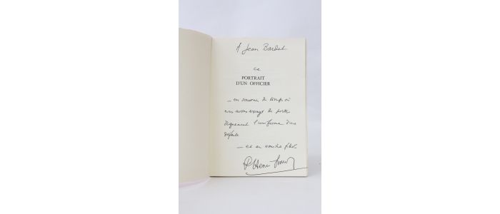 SIMON : Portrait d'un officier - Signiert, Erste Ausgabe - Edition-Originale.com