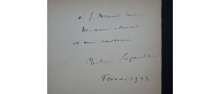 SOUPAULT : Westwego, poème 19171922 - Libro autografato, Prima edizione - Edition-Originale.com