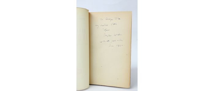 SPENDER : Le cactus ardent - Signed book, First edition - Edition-Originale.com