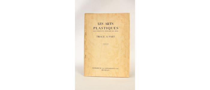STEIN : Raoul Dufy. Les arts plastiques (les carnets du séminaire des arts. Tirage à part. - Erste Ausgabe - Edition-Originale.com