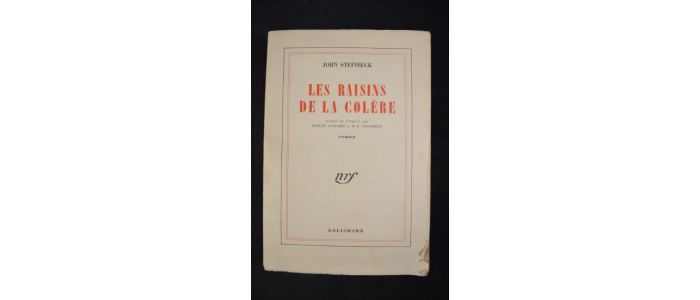 STEINBECK : Les raisins de la colère - Edition Originale - Edition-Originale.com