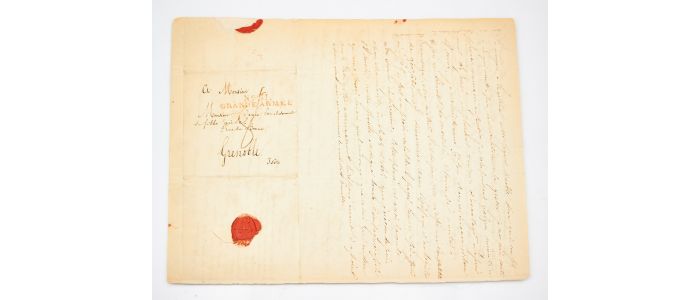 STENDHAL : Lettre autographe adressée à sa soeur Pauline - Signiert, Erste Ausgabe - Edition-Originale.com