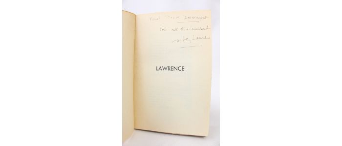 STEPHANE : T.E. Lawrence - Signiert, Erste Ausgabe - Edition-Originale.com