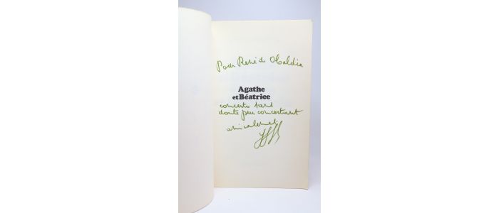 STERNBERG : Agathe et Béatrice - Signiert, Erste Ausgabe - Edition-Originale.com