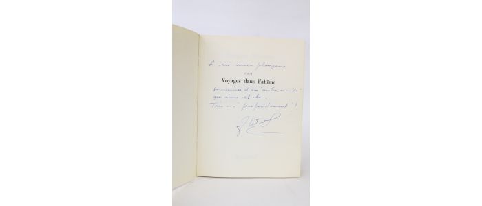 STEVENS : Voyages dans l'abîme - Signed book, First edition - Edition-Originale.com