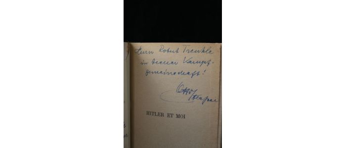 STRASSER : Hitler et moi    - Signed book, First edition - Edition-Originale.com