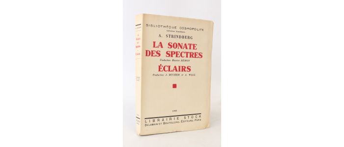 STRINDBERG : La sonate des spectres suivi de Eclairs - Erste Ausgabe - Edition-Originale.com