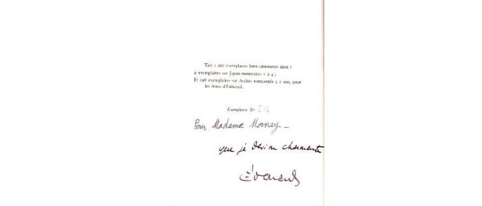 SUARES : Alfred de Musset au théâtre - Autographe, Edition Originale - Edition-Originale.com