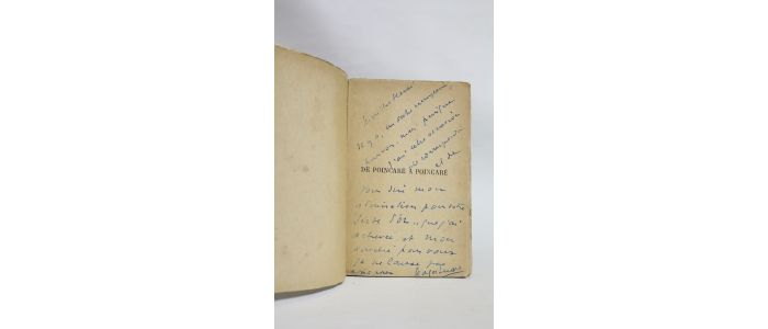 SUAREZ : De Poincaré à Poincaré - Signiert, Erste Ausgabe - Edition-Originale.com