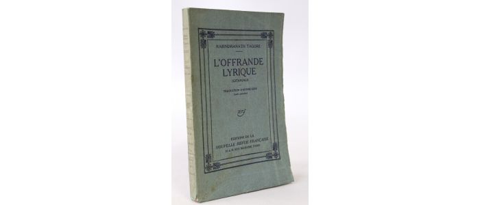 TAGORE : L'offrande lyrique - Erste Ausgabe - Edition-Originale.com