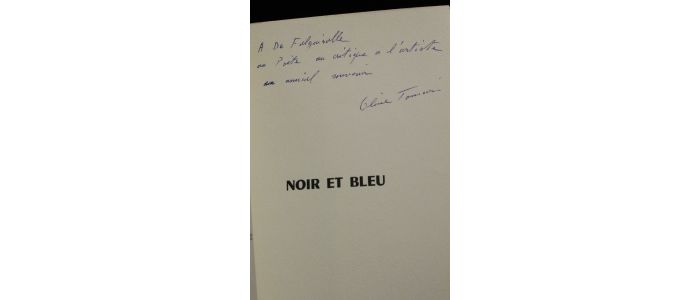 TAMARI : Noir et bleu - Signiert, Erste Ausgabe - Edition-Originale.com