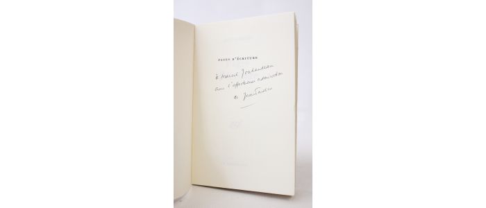 TARDIEU : Pages d'écriture - Signiert, Erste Ausgabe - Edition-Originale.com