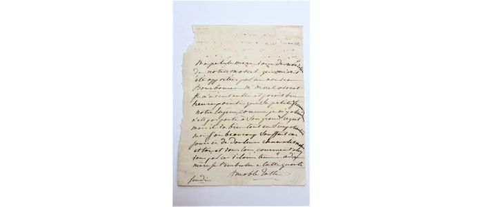 TASTU : Lettre autographe signée d'Amable Tastu à sa belle-mère Élise Voïart - Signed book, First edition - Edition-Originale.com