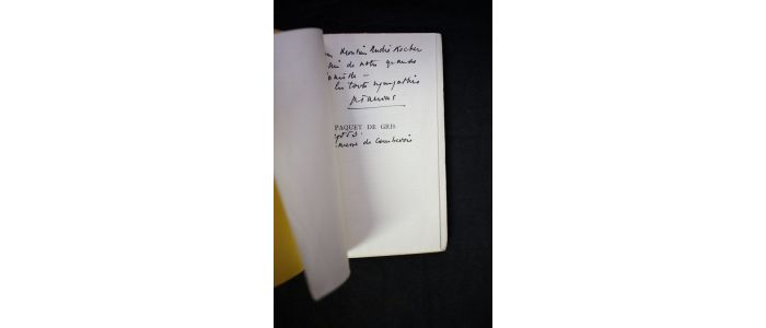 TAURIAC : Paquet de gris. Nouvelles d'Indochine - Signiert, Erste Ausgabe - Edition-Originale.com