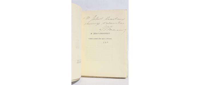 THARAUD : Rendez-vous espagnols - Signed book, First edition - Edition-Originale.com