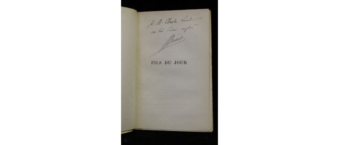 THERIVE : Fils du jour - Autographe, Edition Originale - Edition-Originale.com
