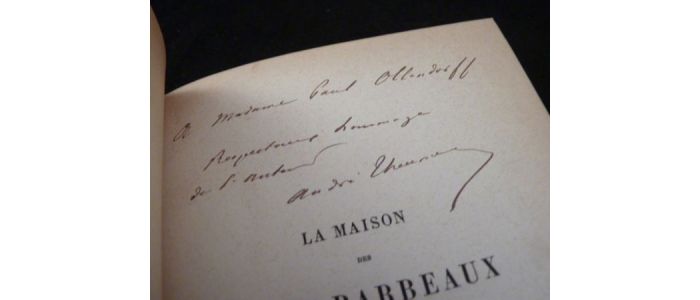 THEURIET : La maison des deux barbeaux - Signed book, First edition - Edition-Originale.com