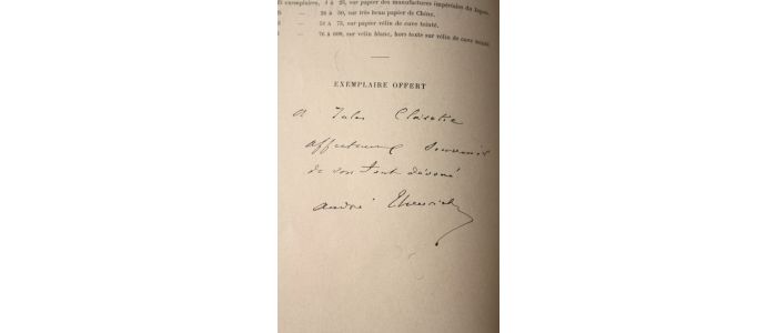 THEURIET : La Vie rustique - Libro autografato, Prima edizione - Edition-Originale.com