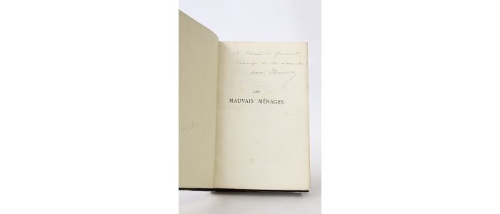 THEURIET : Les mauvais ménages - Libro autografato, Prima edizione - Edition-Originale.com