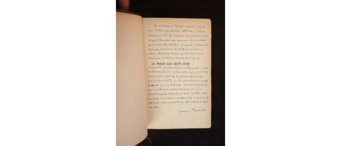 THIALET : La poule aux oeufs d'or - Libro autografato, Prima edizione - Edition-Originale.com