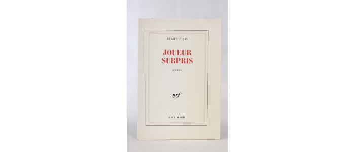 THOMAS : Joueur surpris - Prima edizione - Edition-Originale.com