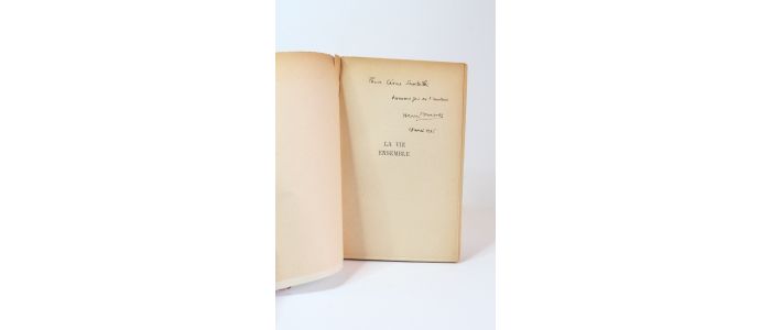 THOMAS : La vie ensemble - Libro autografato, Prima edizione - Edition-Originale.com