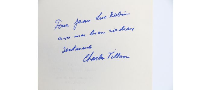 TILLON : On chantait rouge - Autographe, Edition Originale - Edition-Originale.com