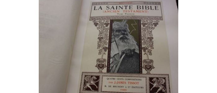 La Sainte Bible. Ancien testament - First edition - Edition-Originale.com